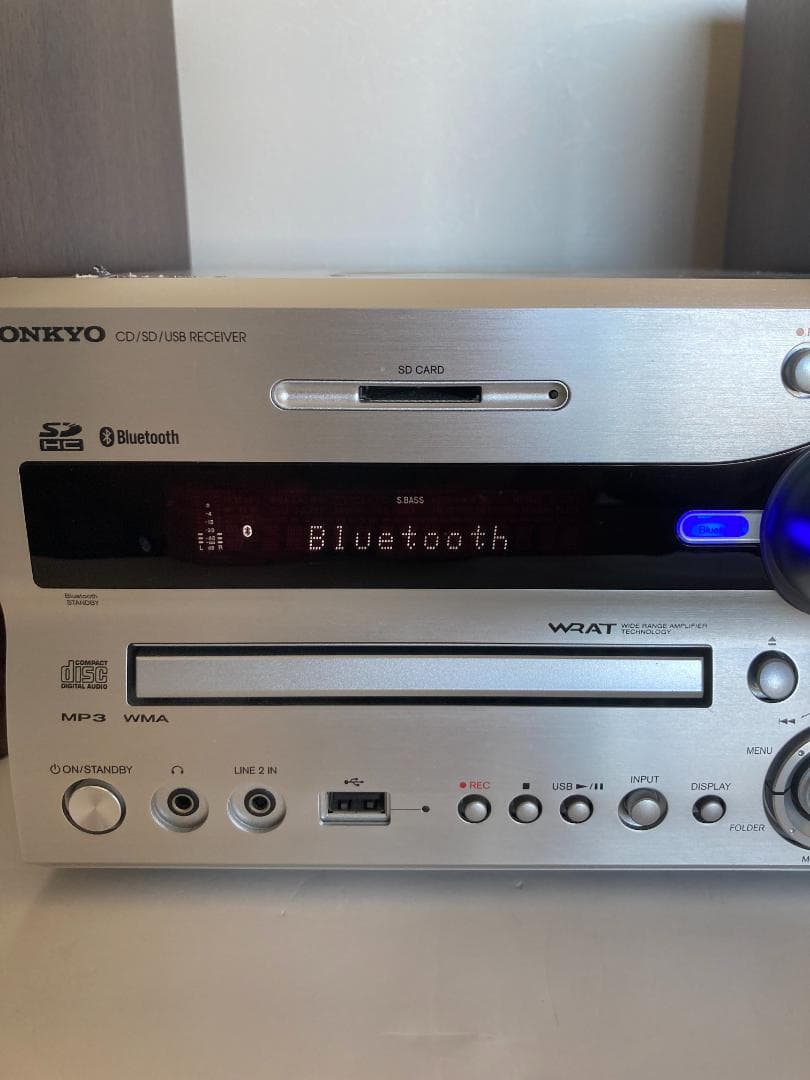 良品 ONKYO オンキョー/NFR-7X/ミニコンポ/Bluetooth搭載