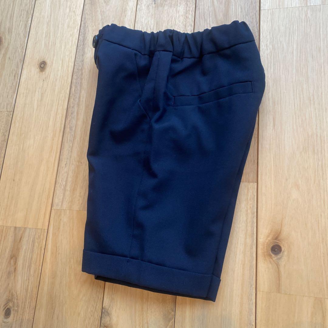 極美品！ネイビー スーツ フォーマル金ボタン付き