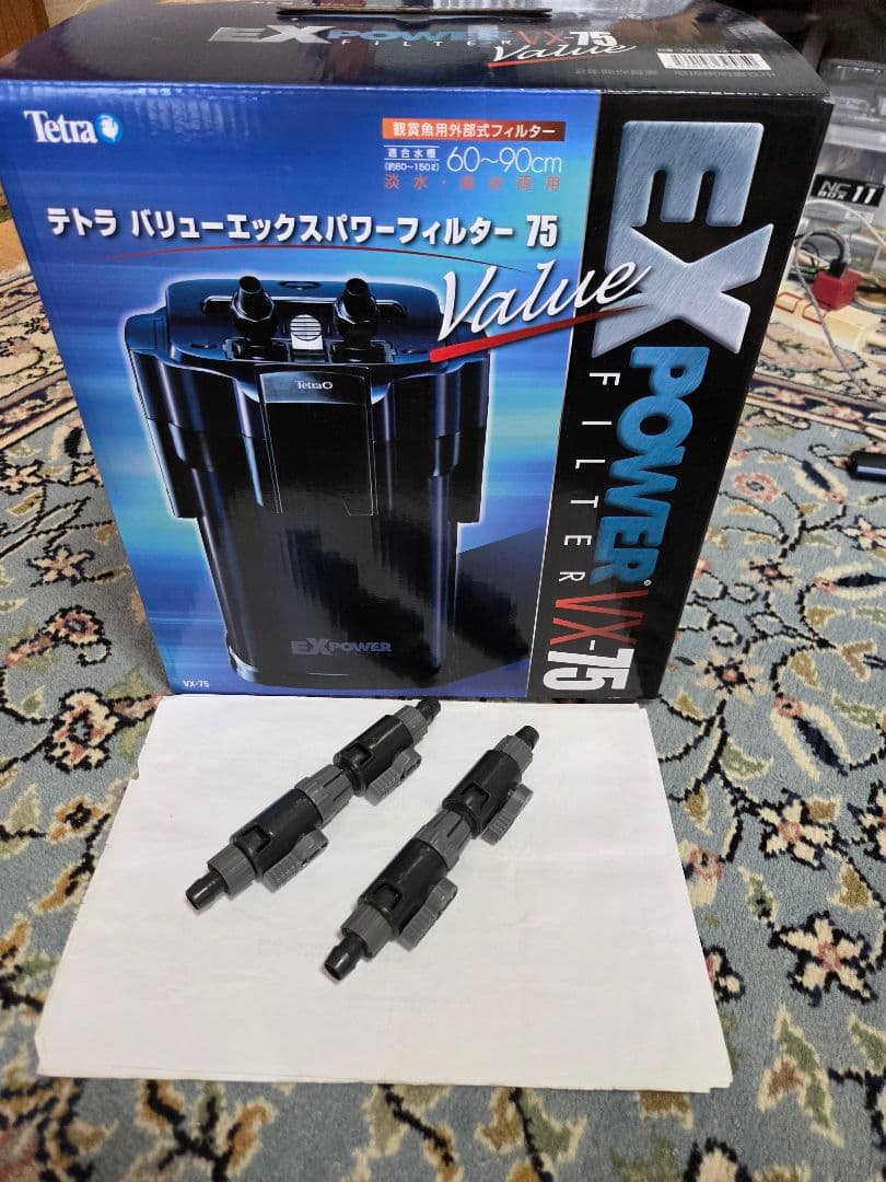 Tetra未使用 VX-75 オマケ中古ダブルタップ付き
