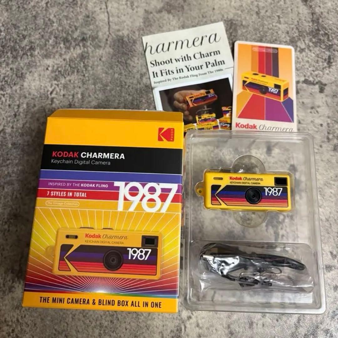 【新品・開封品】KODAK CHARMERA チャーメラ コダック イエロー