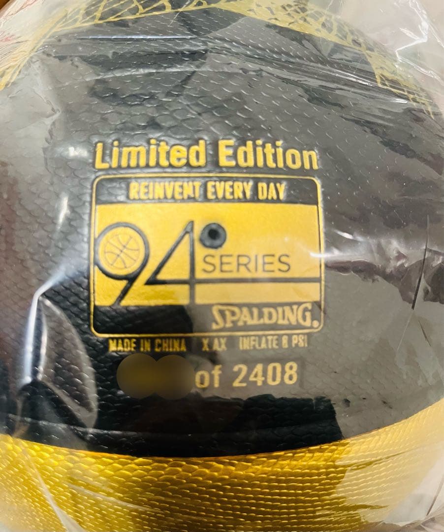 コービ ブライアント KOBE BRYANT 殿堂入り記念ボール 2408球限定