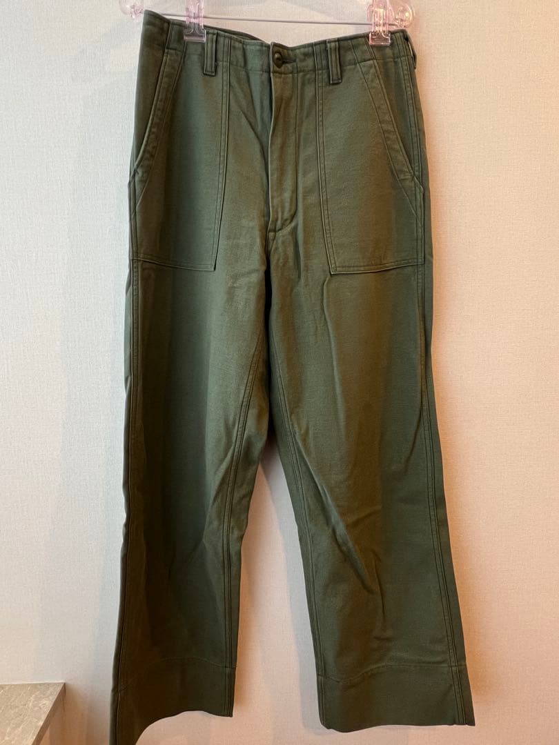 MADISONBLUE オリーブグリーン ワークパンツ 04未使用