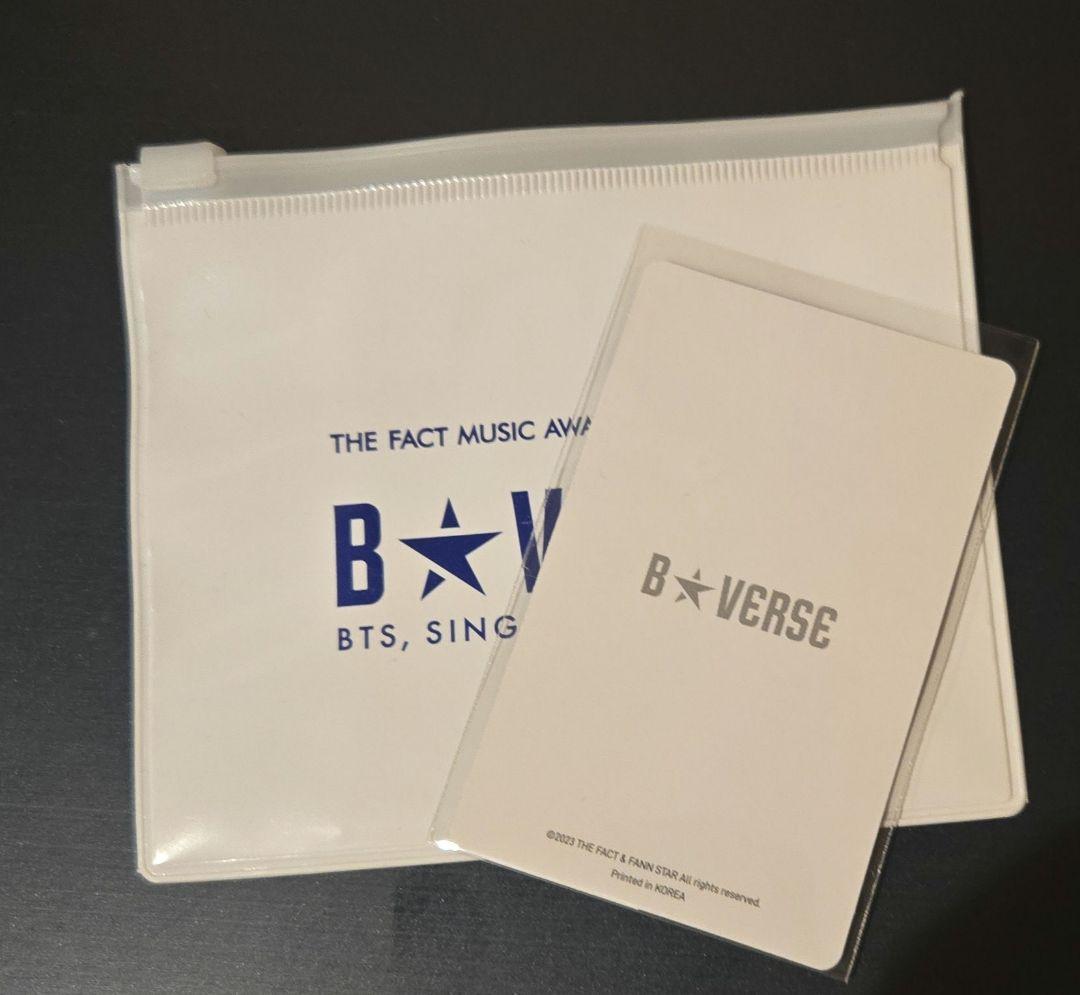 BTS B★VERSE 入場特典 トレカ