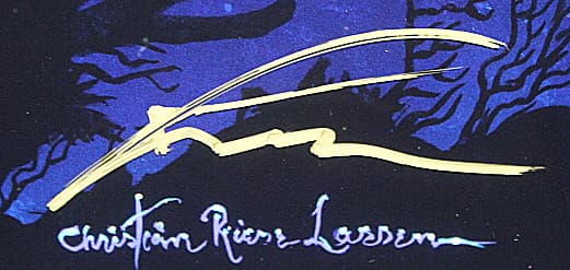 ラッセン【エンドレス ハーモニー】 大版 手彩色 ラッセングラフ