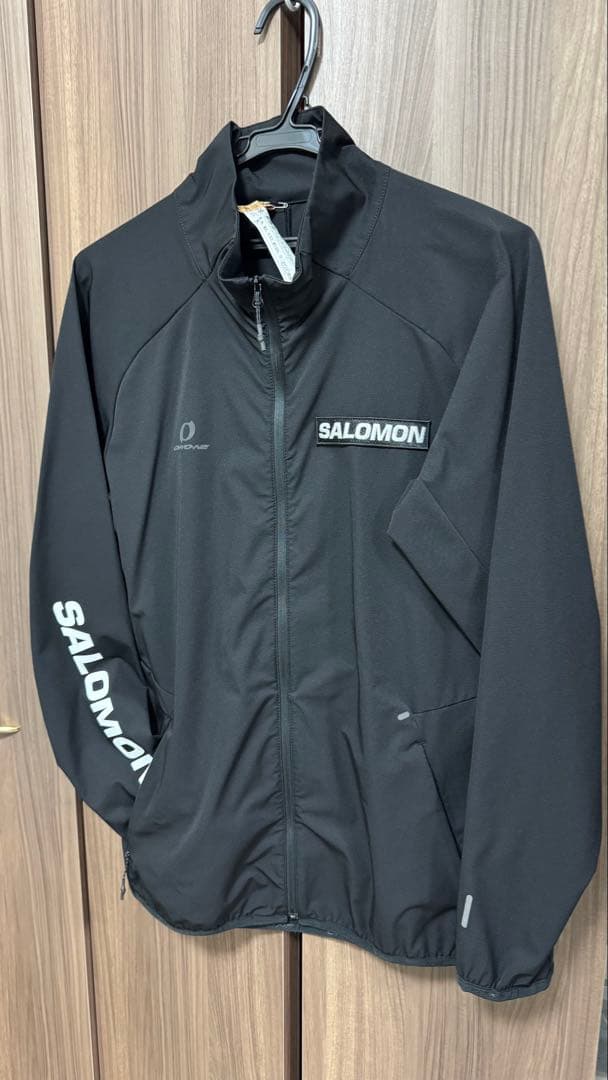 サロモンロゴ入り／オンヨネ　ウィンドブレーカー　ジャケット　Lサイズ