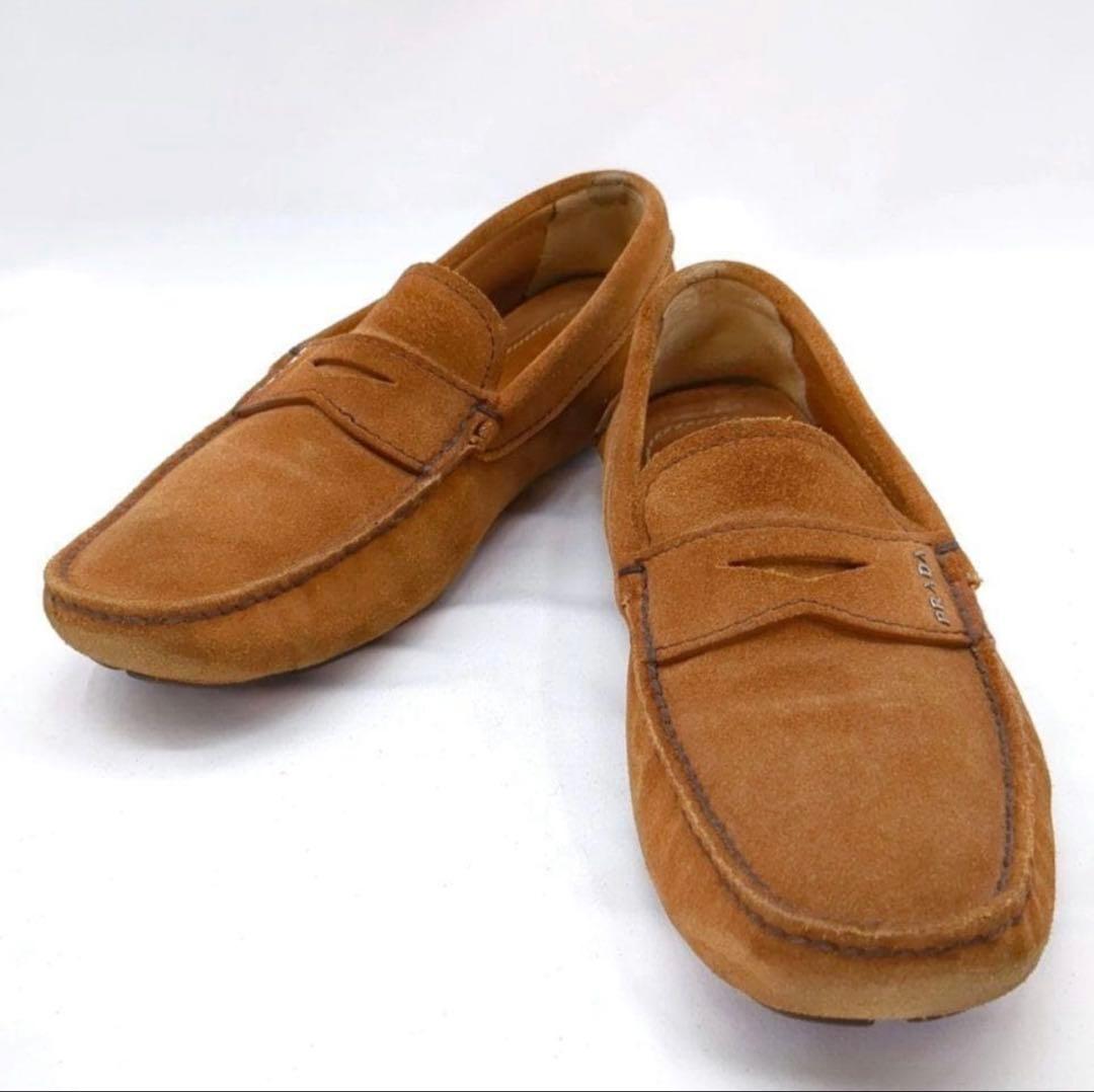 プラダ、ドライビングシューズ