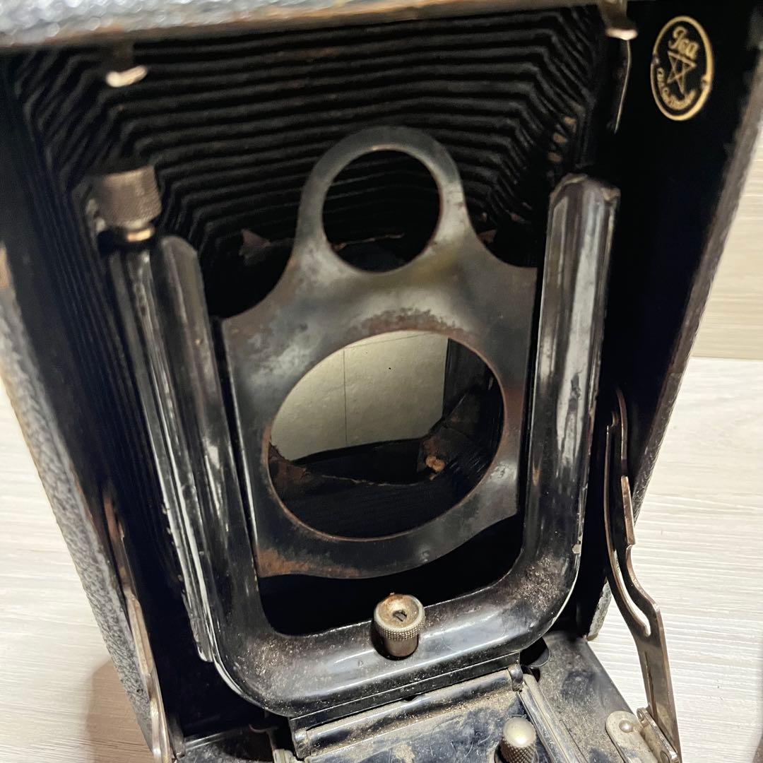 メ*】様 アンティーク　木製カメラ