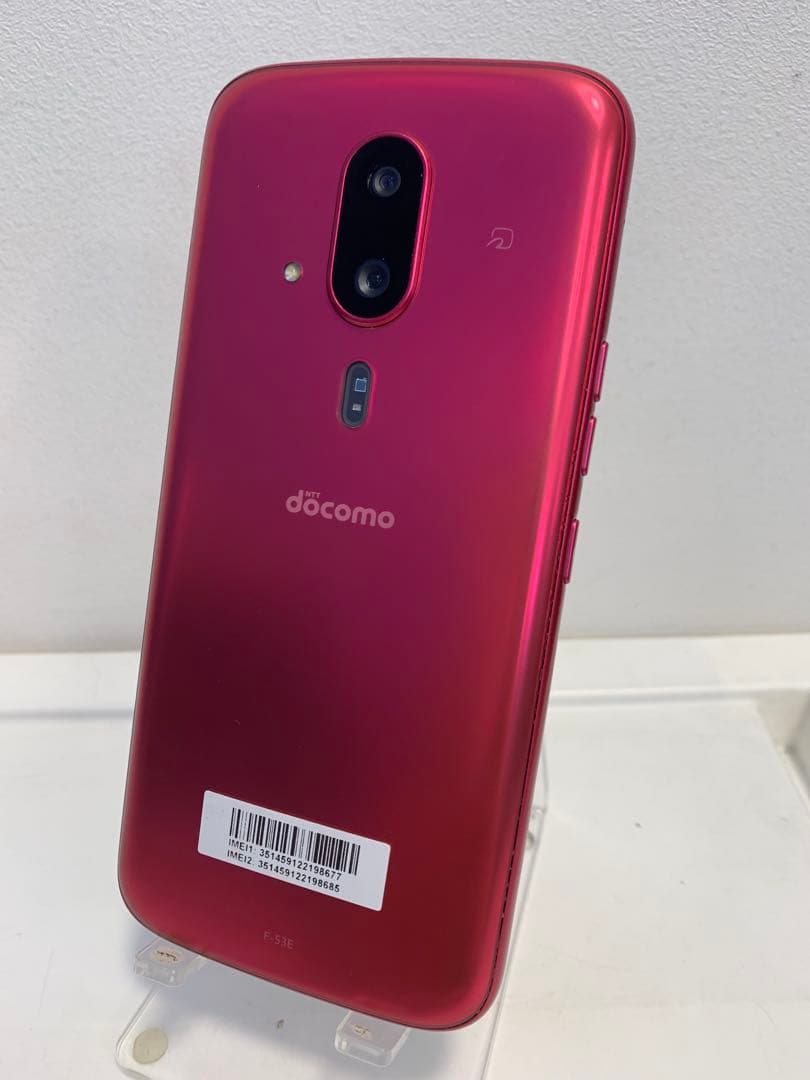 らくらくスマートフォン F-53E レッド docomo 128GB 本体