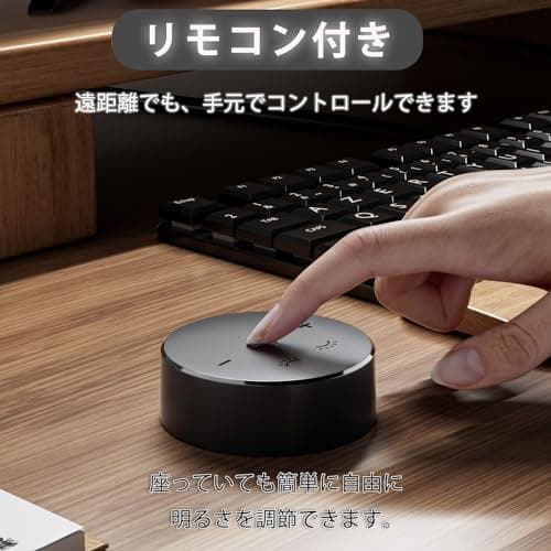 Iseebiz モニターライト リモコン付き バーライト デスクライト 41cm