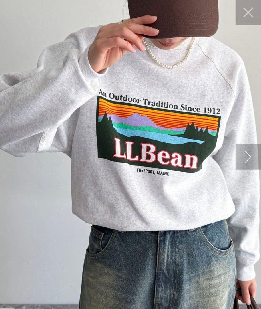 LLBean エルエルビーン　スウェット　Birch トレーナー　M