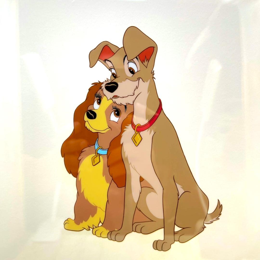 2500点限定★わんわん物語 LADY＆TRAMP トランプ レディ セル画