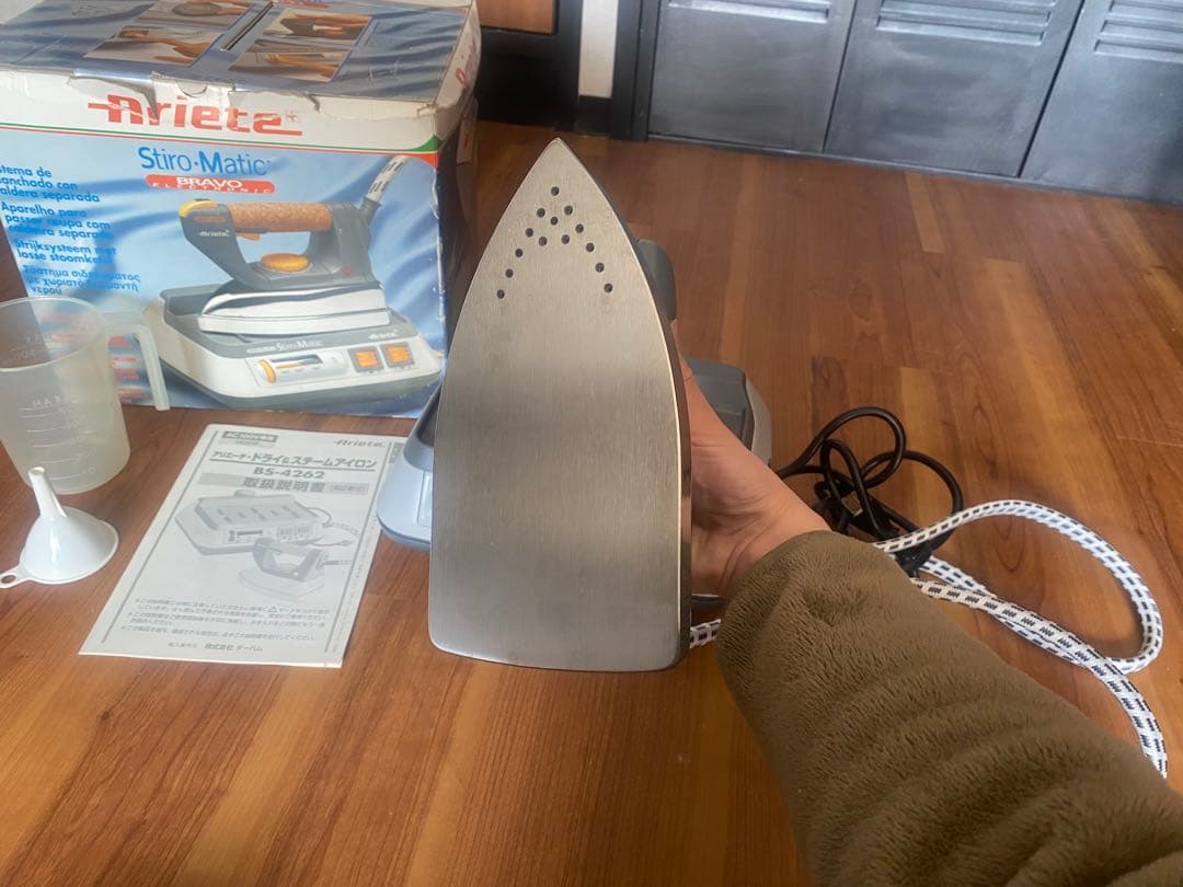 Ariete stiromatic bravo スチームアイロン