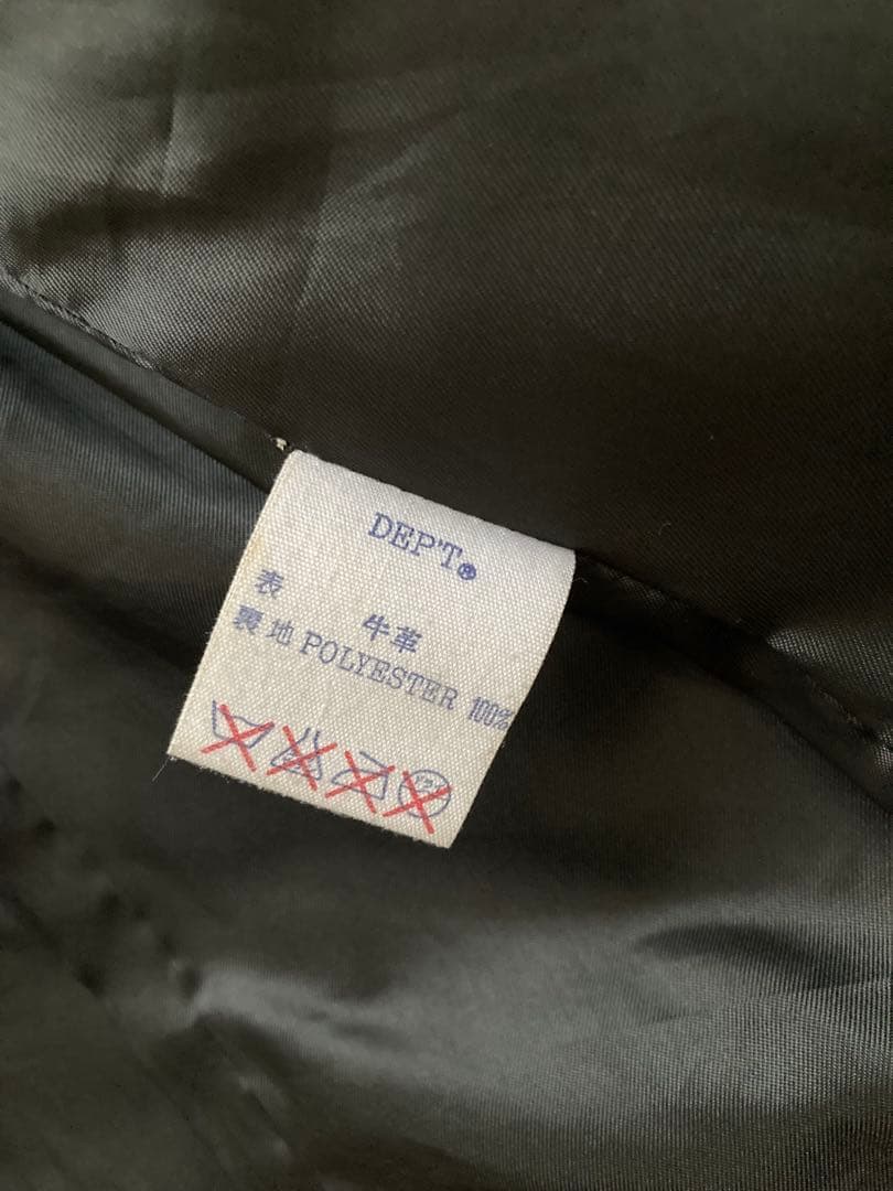 ライダースジャケット　本革　牛革　シングル　レザージャケット　ショット