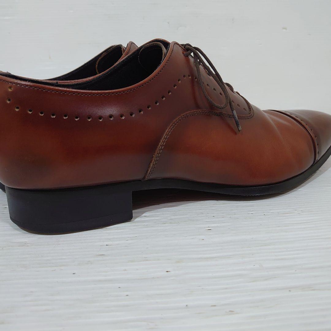 美品 リーガル 11LR ストレートチップ ブラウン