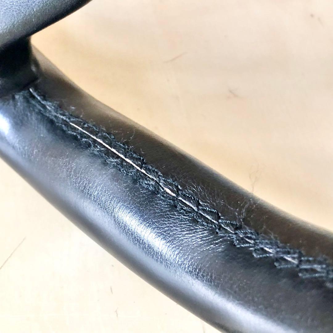 personal ステアリング 革巻き 35Φ ホーンボタン付