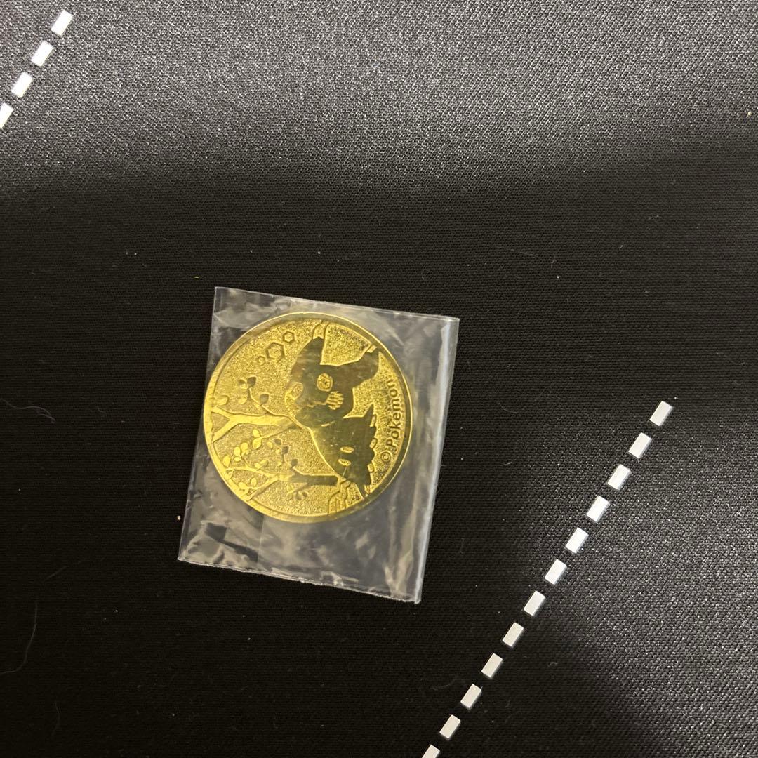 ポケモン　　メダル　ミミッキュ　ミミッキュだよ　未使用