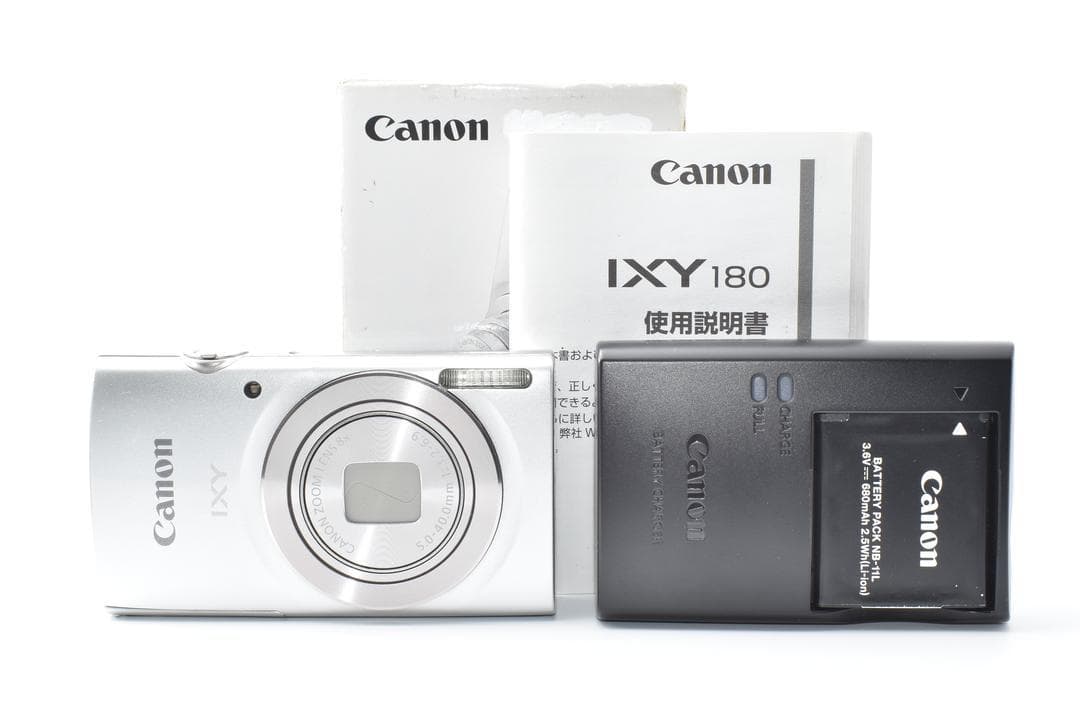 鈴　CANON IXY 180 シルバー タイプCカートリーダー