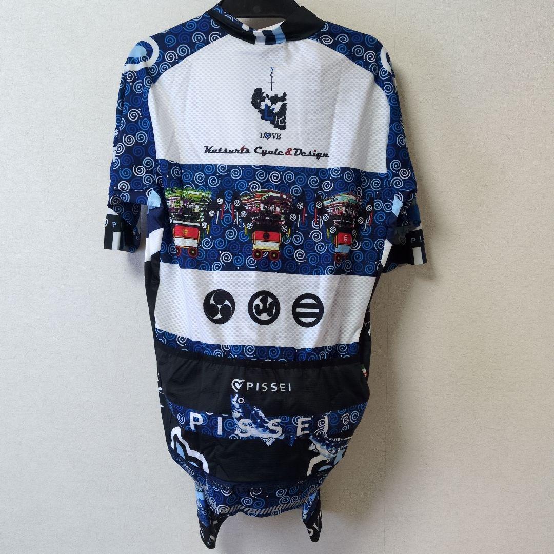 【未使用品】PISSEI サイクルジャージ 上下和風デザイン