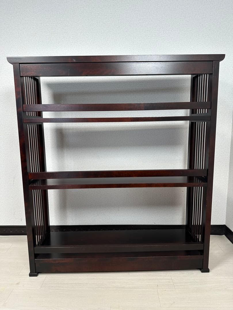 北海道民芸家具 重ね書棚 90cm 本棚 シェルフ ラック 樺材 ※i4-2