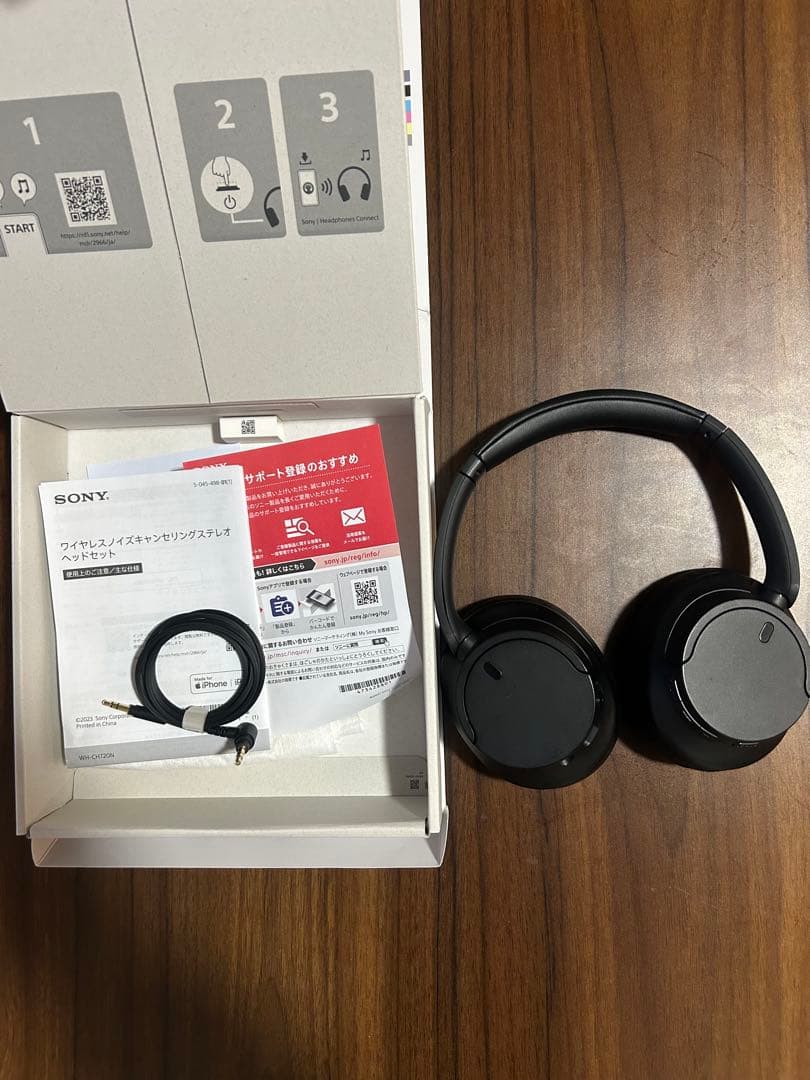 SONY ワイヤレスノイズキャンセリング　ヘッドホン WH-CH720N