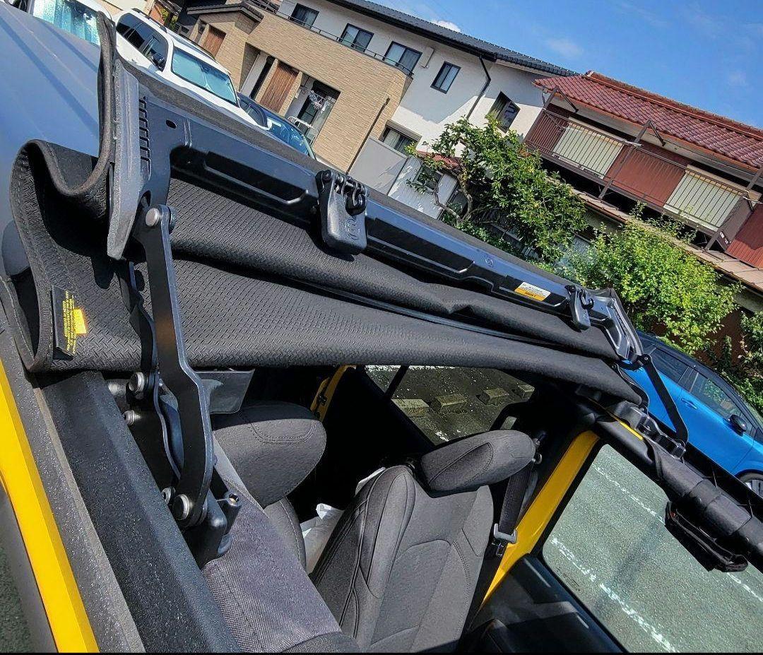 ベストップ サンライダー ジープ JL ラングラー ブラックツイル 訳あり