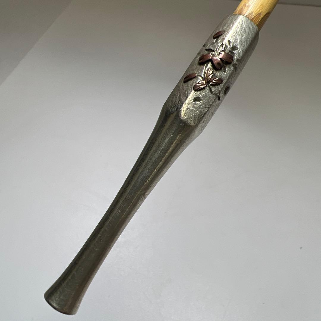 純銀36g キセル「純」刻印　36g 東Y8-0205☆2F