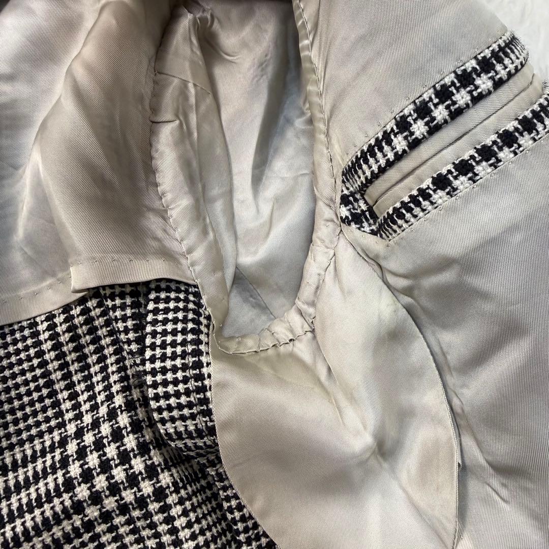 ビームス　Brilla 千鳥柄テーラードジャケット　42サイズ　BEAMS 総柄