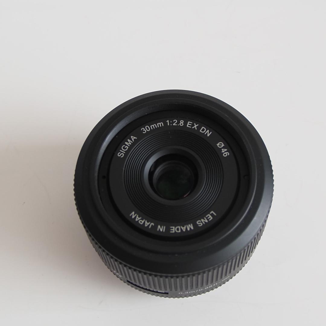 SIGMA 30mm f2.8 ex dn マイクロフォーサーズ