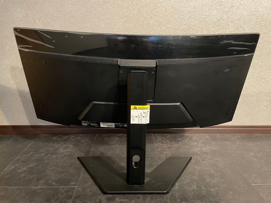 GIGABYTE G34WQC 34インチ ウルトラワイドゲーミングモニター