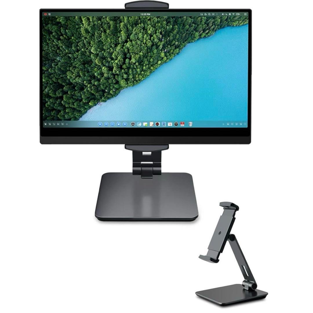 有機ELモニタースタンドセット　フルハイビジョン15.6インチ モニター