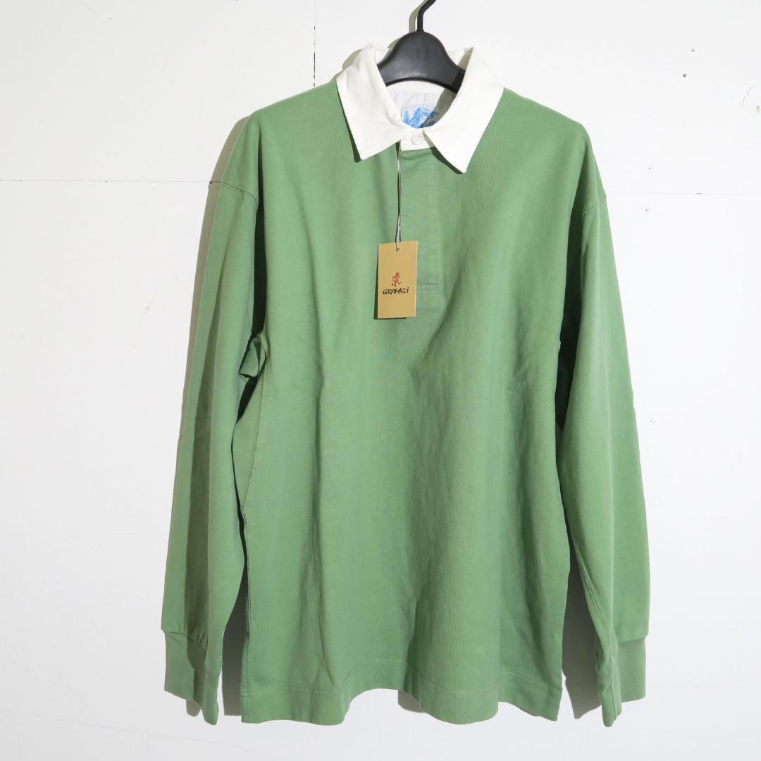 新品 2XL Gramicci LANGDON RUGBY SHIRT
