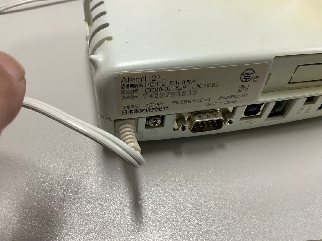 ターミナルアダプター　AtermIT21L 5台セット