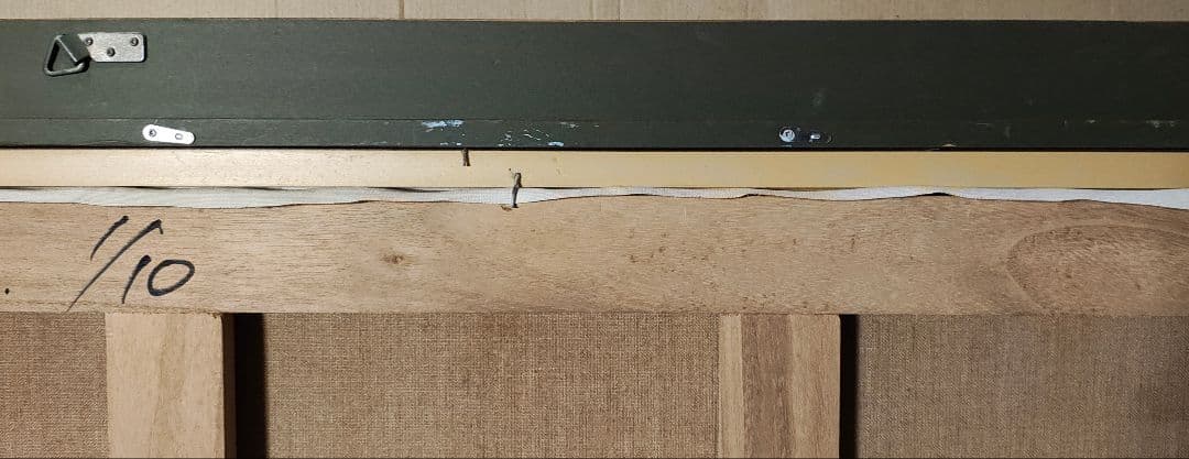 【送料込】F30号 大型 油彩額縁＆油彩画‹キャンバス›セット