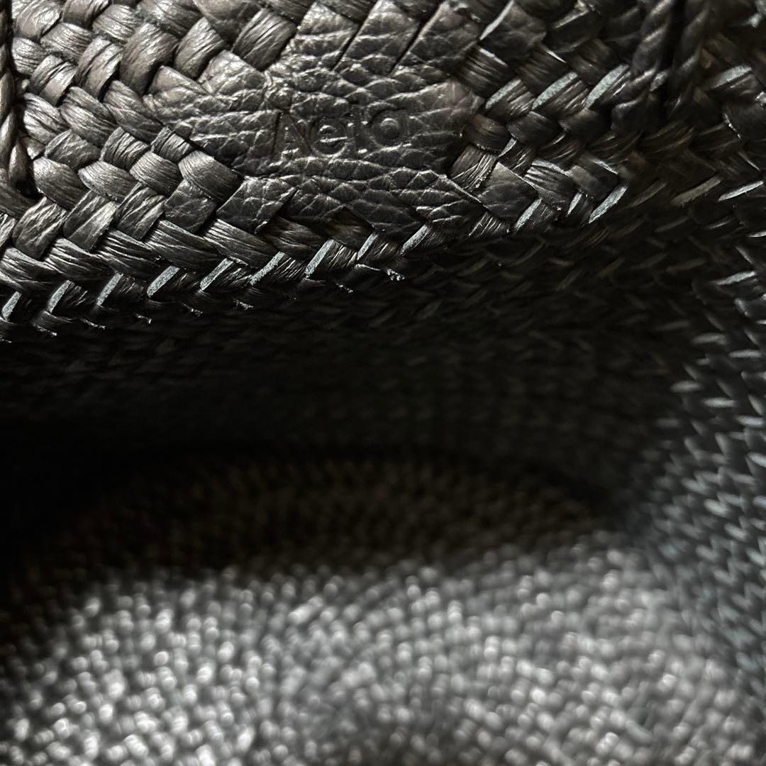 Aeta アエタ　カゴバッグ ショルダーバッグ　レザー