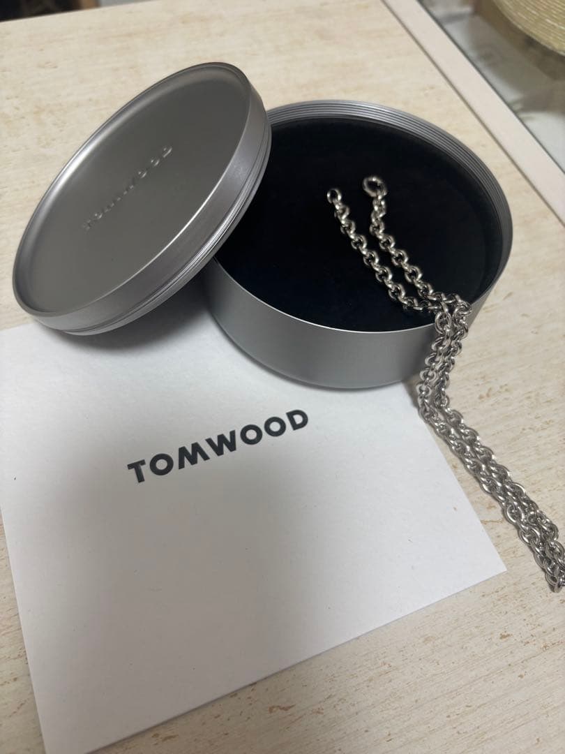 【未使用】TOMWOOD Ada Chain シルバーネックレス