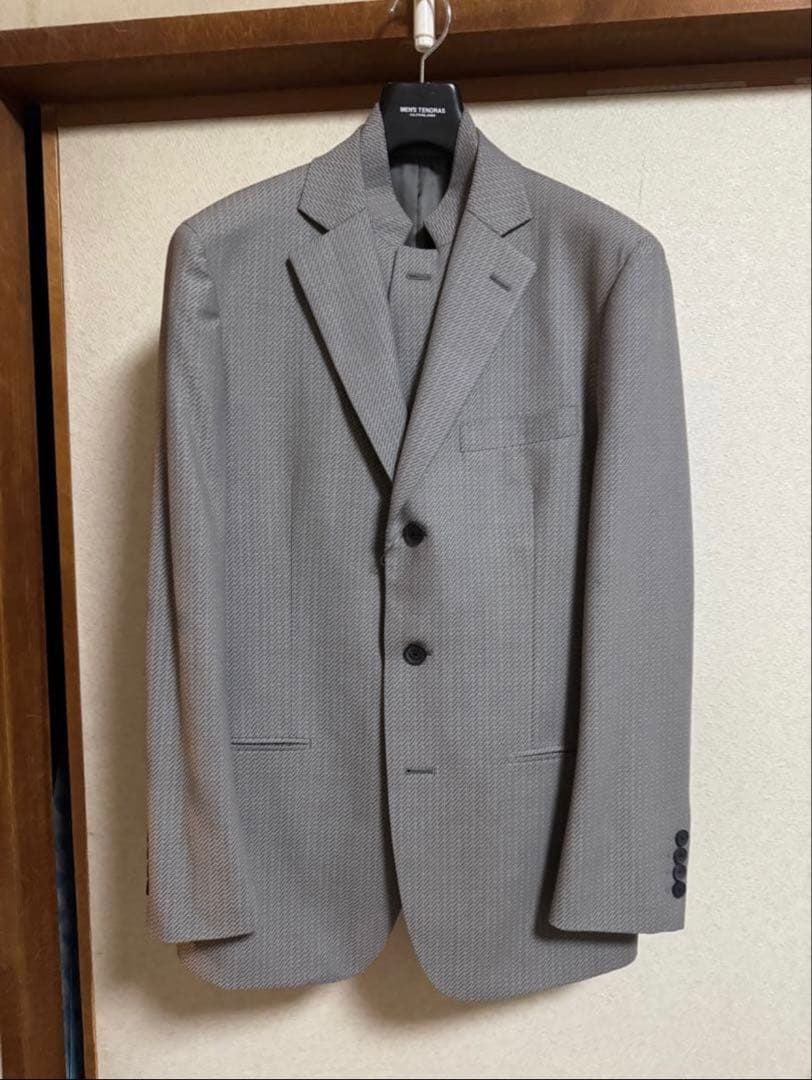 【新品未使用】MEN’S TENORAS 3BSスリーピーススーツ