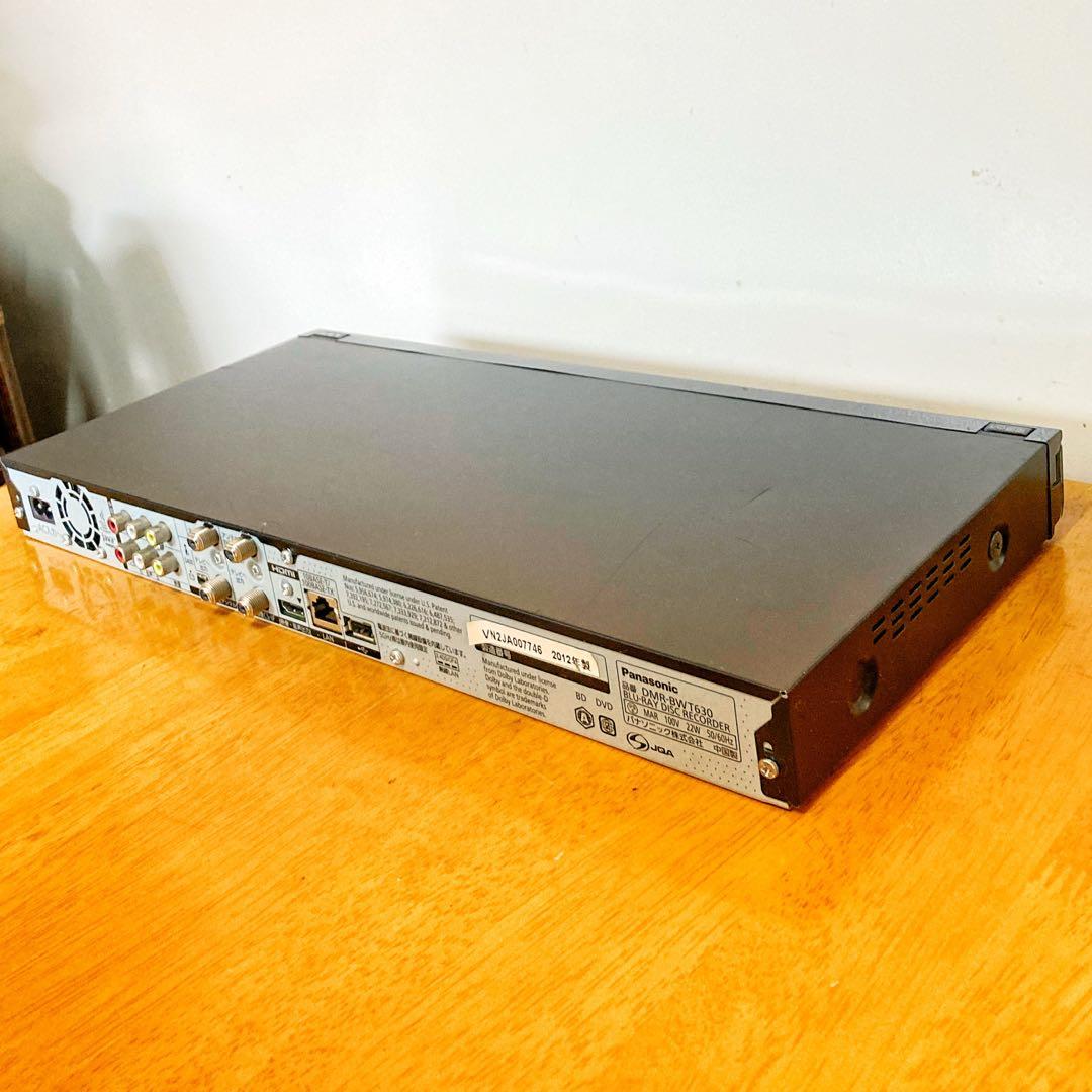 Panasonic DIGA ブルーレイレコーダー HDD 1TB 2チューナー