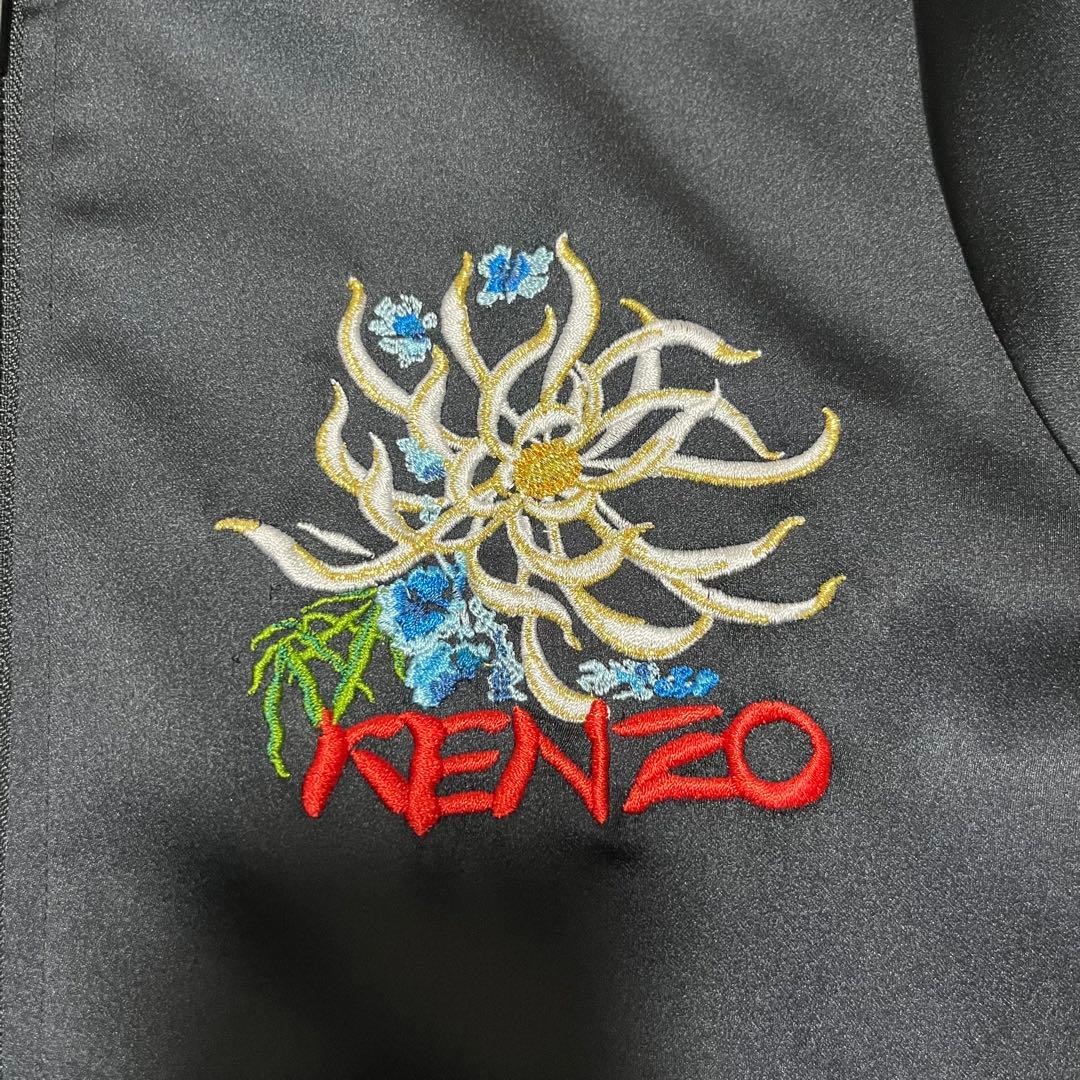 【未使用に近い】KENZO トラックジャケット BLACK〈定価95,700円〉