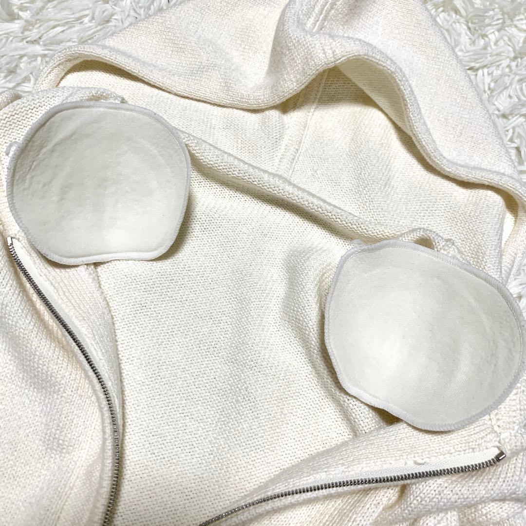 美品✨人気 フォクシー リリーパーカー ロゴプレート 22年増産モデル シルク