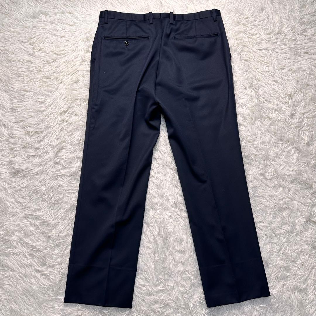 極美品 スーツセレクト シルク混 リバーシブルベスト 3ピース 光沢 A5