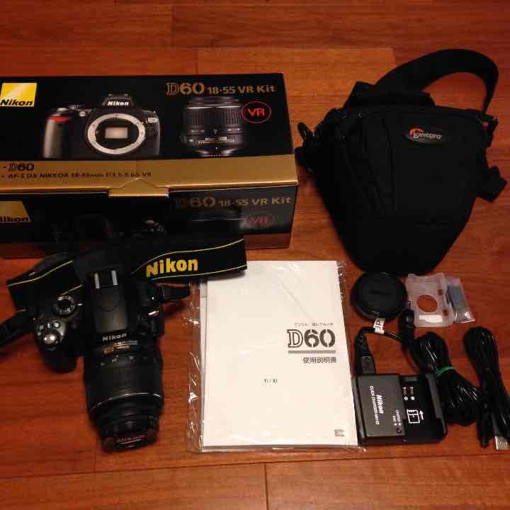 Nikon D60 18-55VRキット値下げしました