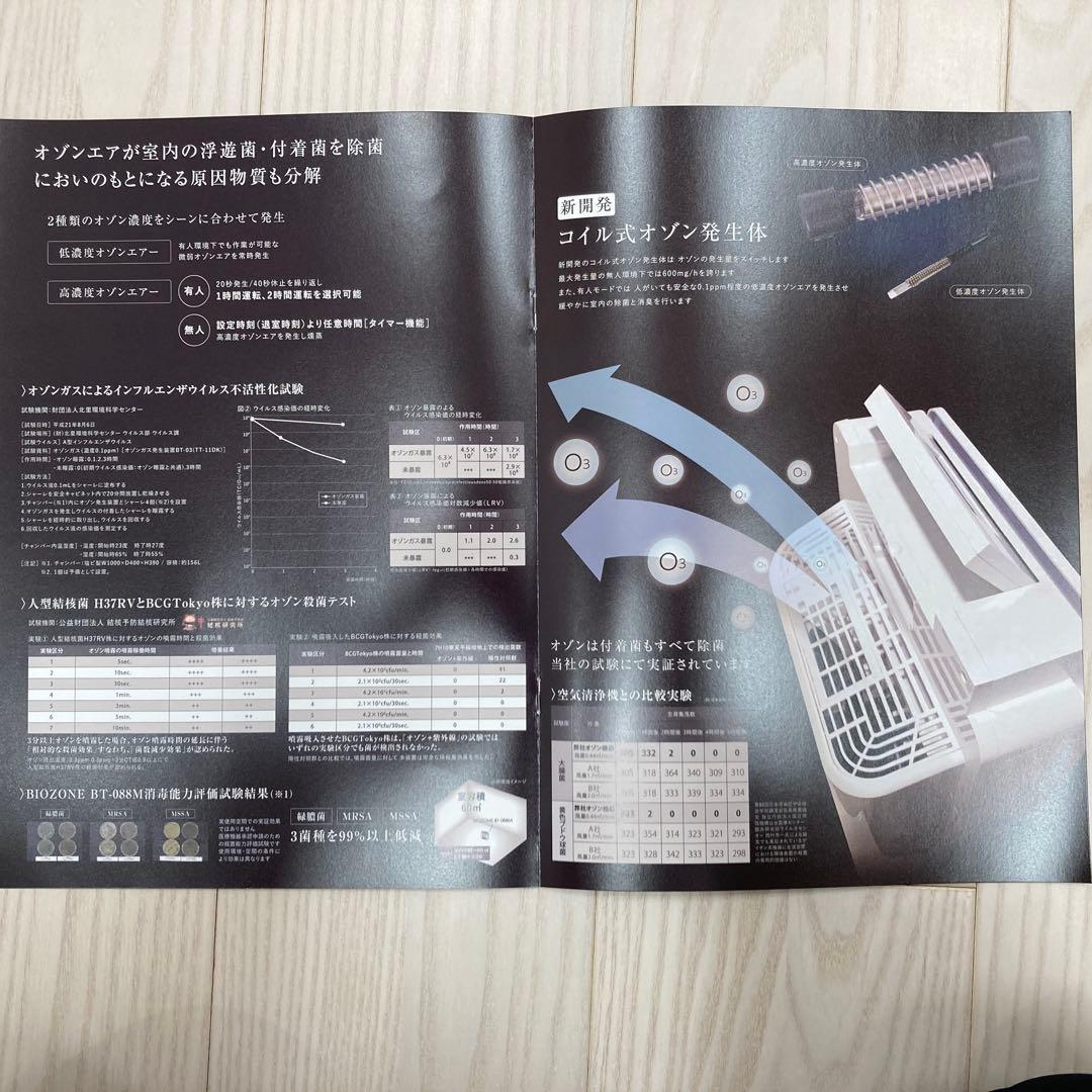 【超美品】空気清浄機能付オゾン除菌・脱臭器BT-180H タムラテコ社製
