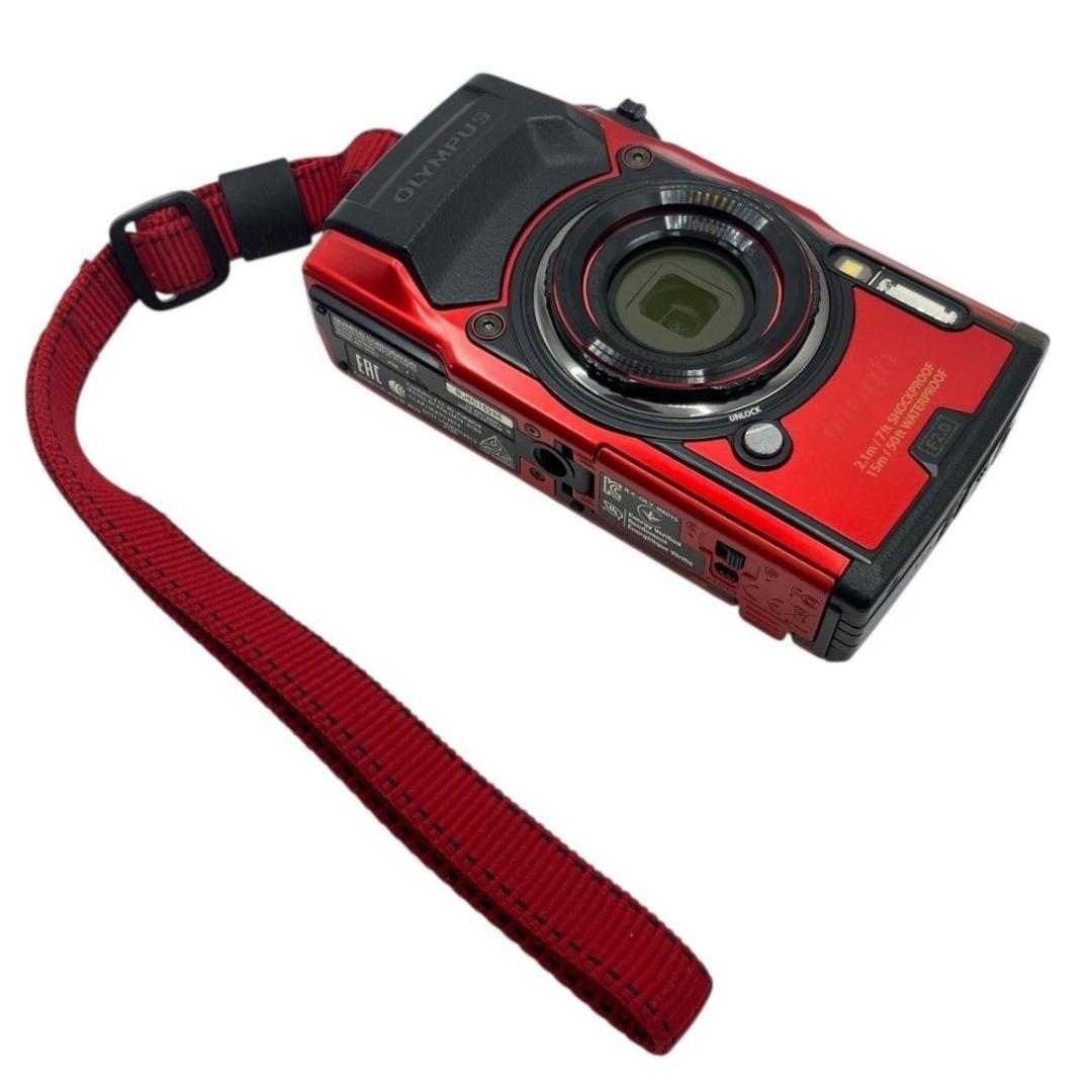 OLYMPUS Tough TG-6 デジカメ　コンデジ　カメラ　赤　動作確認済