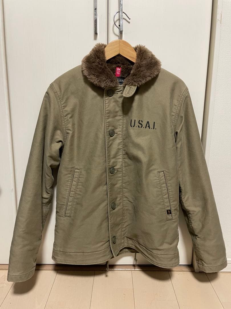 ALPHA INDUSTRIES N-1デッキジャケット