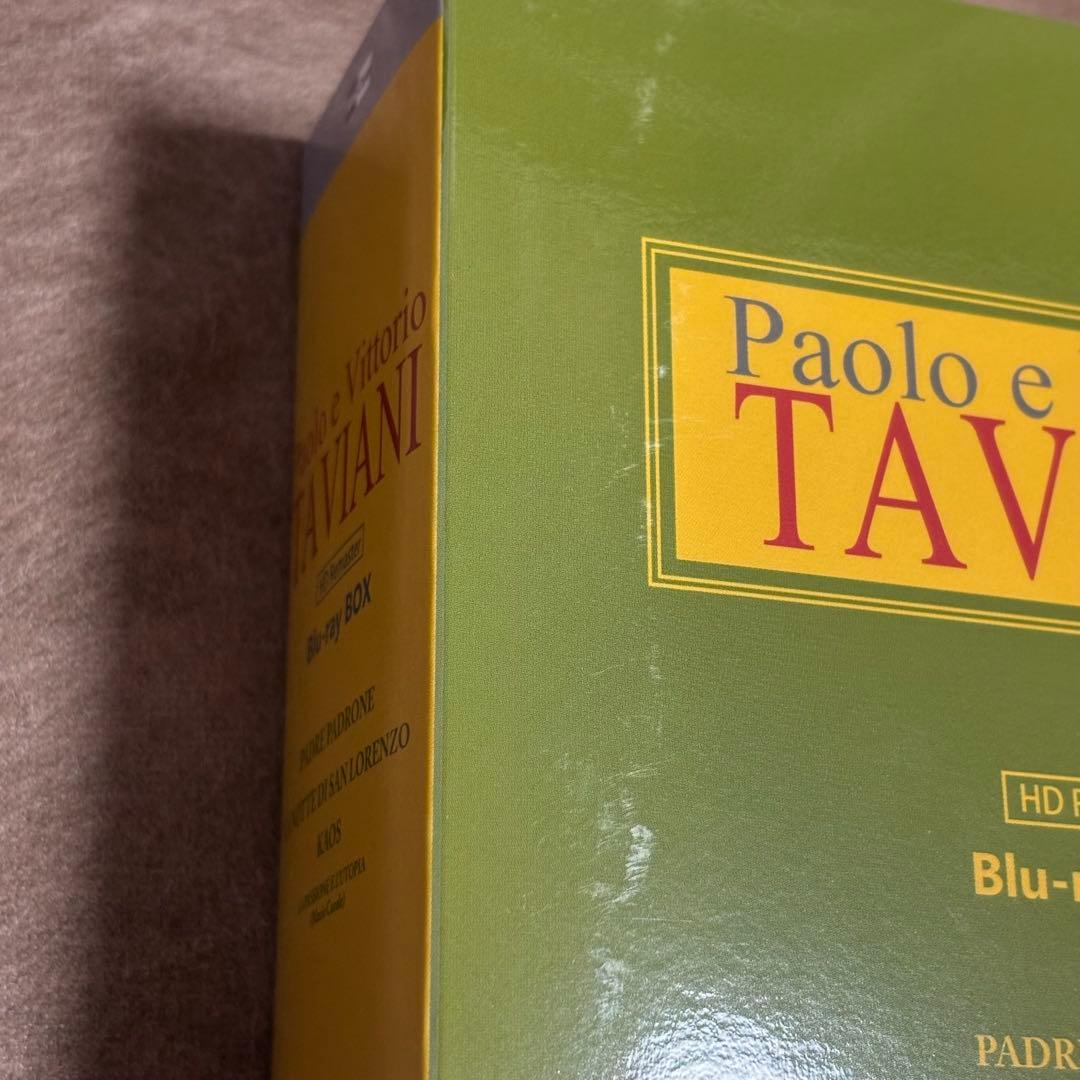 ★廃盤 「タヴィアーニ兄弟BESTブルーレイBOX（4枚組）」