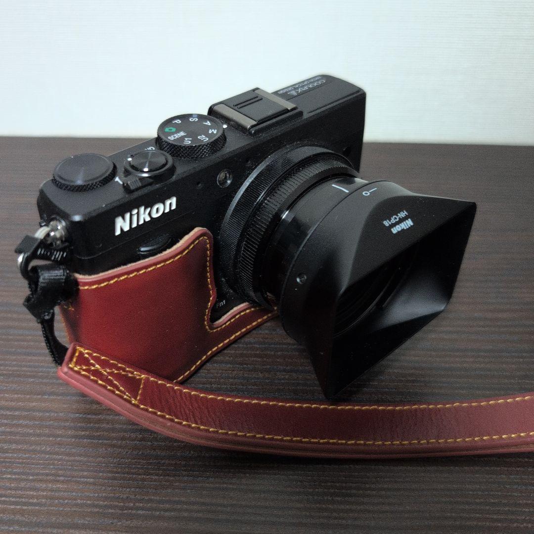 【美品】COOLPIX A （純正フード／ハーフケース付）