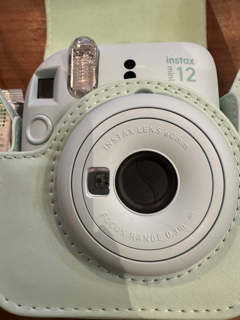 instax mini 12 フィルムカメラ ミントグリーン