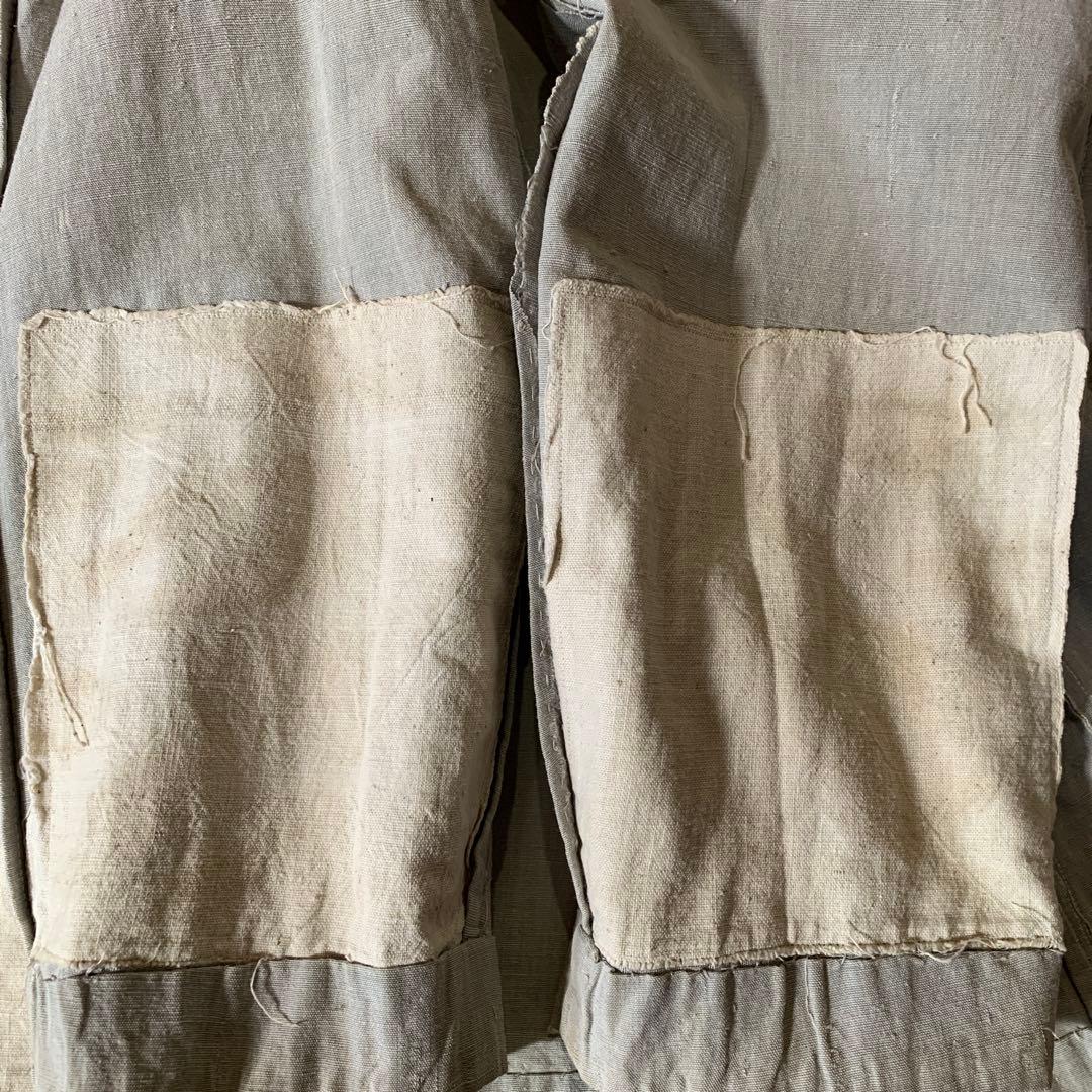 1900s〜 French製 コットンリネンジャケット