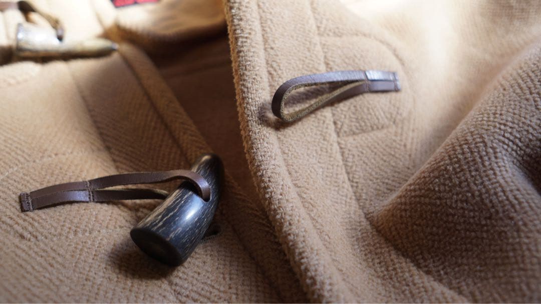 OldEngland モカブラウン　ダッフルコート　ムーアブルック