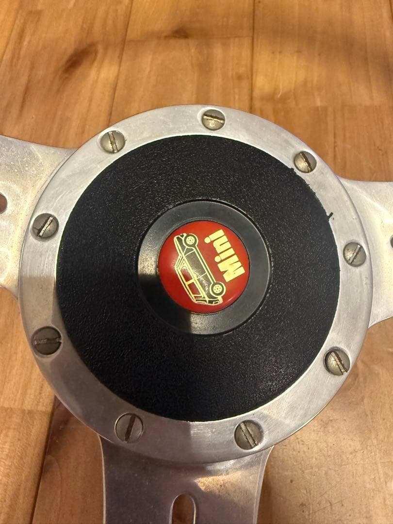 mini moto-lita モトリタ ウッドステアリング ミニ ボス付